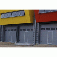 Porte industrielle levante woodgrain L - 6250 / 6000_6