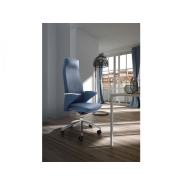 Fauteuil de direction haut de gamme ZEUS - design moderne, finitions cuir, tissu ignifugé et similicuir, garantie 5 ans_6