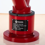 Canon incendie fixe double poign�e - 1800 l/min - port�e 60 m - pression 8 bar_6