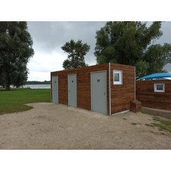 Bloc sanitaire aménagé sur-mesure