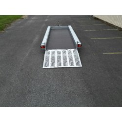 TM 4m80 x 1m80 porte engin 3 x essieux 1500 kg