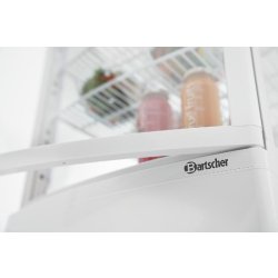 Mini vitrine réfrigérée 98L2T blanc 700498 Bartscher