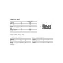 Groupe électrogène industriel triphasé GTW-765 T5 - 761 kVA - 50 Hz - Mitsubishi - Alternateur Stamford