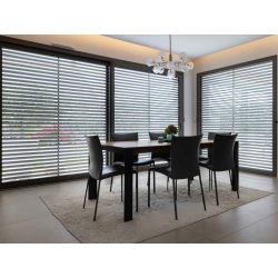 Volet roulant solaire Bubendorff à lames orientables - Verrous automatiques anti-relevage - Design durable et innovant