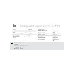 GTW-1030 T5 - Groupe électrogène industriel triphasé 1065 kVA - 50 Hz - Genelec - Mitsubishi - Alternateur MECC ALTE