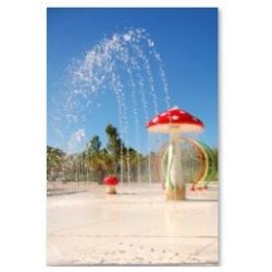 Plateforme aqualudique Athalia - aire de jeux aquatiques pour enfants de 3 à 12 ans - Hauteur de plateforme 20 cm - Durable et démontable