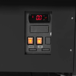 Vitrine réfrigérée SOCB12582A Gris TEFCOLD