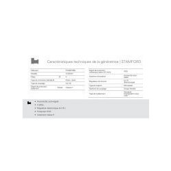 Groupe électrogène industriel GTW-920 T5 - 50 Hz triphasé - Genelec - 885 kVA - Moteur Mitsubishi