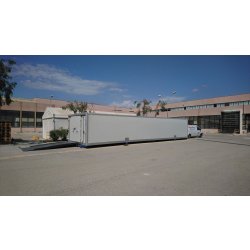 Chambre froide transportable Superbox - température dirigée de -30°C à 30°C - stockage jusqu'à 44 europalettes
