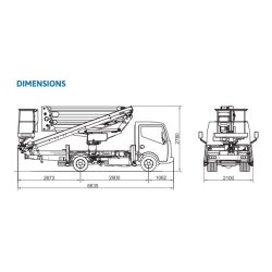 Zed 20.3 hv camion nacelle - cte - 20 m