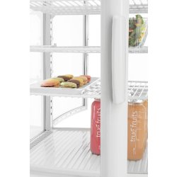 Mini vitrine réfrigérée 75L2T blanc 700287 Bartscher