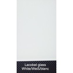 Grande banque d'accueil lumineuse Alpa - MDD - Blanc brillant, Droite
