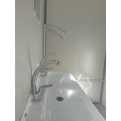 Cabine wc/douche raccordable 240cm x 240cm