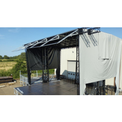 Scène mobile 3 en 1 - 80, 100 ou 120 m² - EMS Stage 100 Full