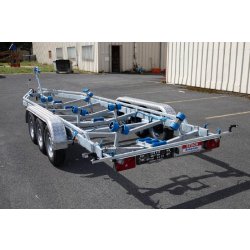 7m80-2m20 3x1350kg - VLEMMIX - Remorque Porte-Bateau