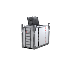 Cuve de transport de gasoil sur la voie publique, disponible en 2100 l et 3000 l - robustank compact - rtc