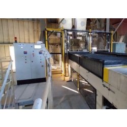 Ensacheuse ciment Flo 10 - sacs à valve de 25kg avec barrières de sécurité et interface tactile