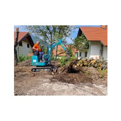 Mini-pelle parfaite pour les travaux en espace exigu -  Sunward SWE 08B