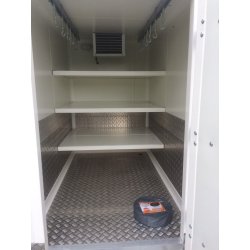 Remorque frigorifique double essieu 1300 kg - RAPHA 19 - dimensions 2m42x1m28x1m70 - température 0 à 5°C