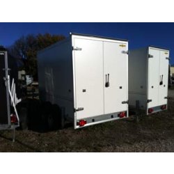 Frigorifiques Cool Trailer - simple ou double essieux - 4 béquilles stabilisatrices
