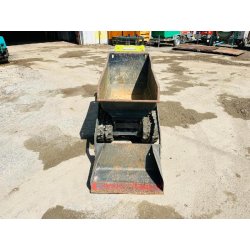 IHIMER Brouette à chenille autochargeuse 220L électrique à batterie