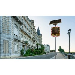 Radars pédagogiques  EVOLIS Vision - Matrice texte Full Led, visibilité optimale jusqu'à 200m