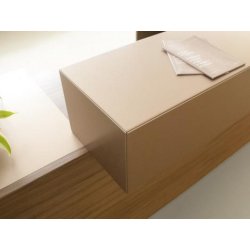 Banque d'accueil moderne éclairée - TOKI CUBE - design contemporain et élégant, modulable, avec éclairage LED optionnel