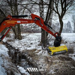 Débroussailleuse pour mini pelle Série DA