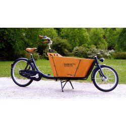 Biporteur Babboe City - Grand coffre pour 4 enfants - Boite Nexus 7 vitesses