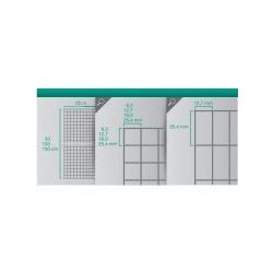 Esafort - Clôture grillagée 25 m - Cavatorta - galvanisé électro-soudé