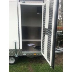 Remorque frigorifique double essieu 2x1350kg - RAPHA 20 - Châssis Lider freiné et dimensions intérieures optimisées