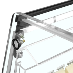 Îlot de refroidissement pdc126 vs sl led noir TEFCOLD