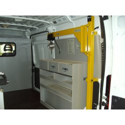 Potence de levage à bras fixe pour véhicule utilitaire - capacité maxi 500 kg