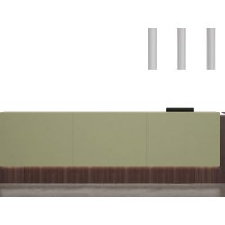 Banque d'accueil en bois Z2 - Modulable, éclairage LED et finitions personnalisées