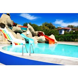Toboggan aquatique - Conception et fabrication - Jeux ludiques pour piscine