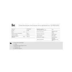 GTW-1525 T6 - Groupe électrogène industriel triphasé 60 Hz 1744 kVA - Genelec Mitsubishi MECC ALTE