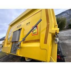 Meiller KISA 3 Semi-remorque benne acier 8/6
