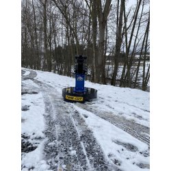 Gyrobroyeur FF80 - pour pelleteuses 2,8 à 8t - sylviculture - largeur 830 mm