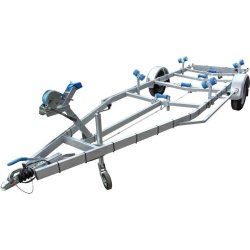 6m30-2m20 - 1x1350 kg - 1350 kg - VLEMMIX - Remorque Porte-Bateau