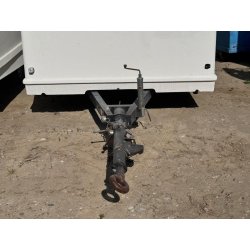 JCR Remorque cabane de chantier 2 essieux JCR 243DFRD