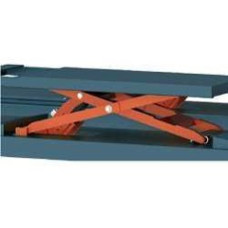 Pont ciseaux posé 4T + levage auxiliaire 3,5T ultra fin premium - 5000mm