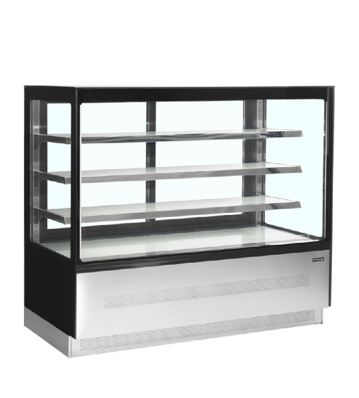 Comptoir réfrigéré LPD-3F - vitre double vitrage plane, tablette LED et froid ventilé_7