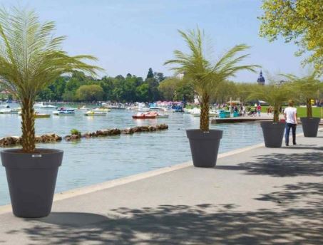 Vase Héritage 5 Pièces - Polyéthylène Haute Densité PEHD, 100% Recyclable, Rotomoulé_7