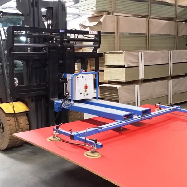 Palonnier à ventouse pour matériaux composites, mélaminé, céramique, fibre de verre, bois et autres matériaux_7