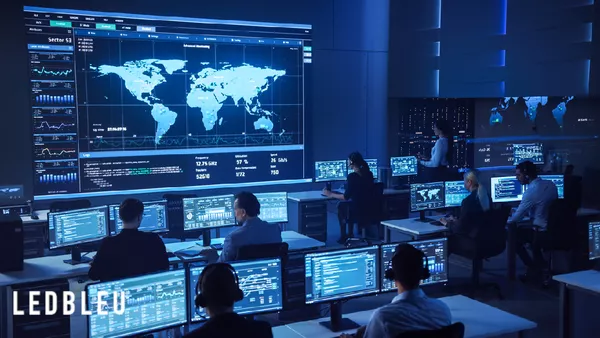 Ecran d'intérieur à dalle mini LED COB pour salles de commande -KIWI- 0,9 mm, 1,2 mm, 1,5 mm et 1,8 mm_7