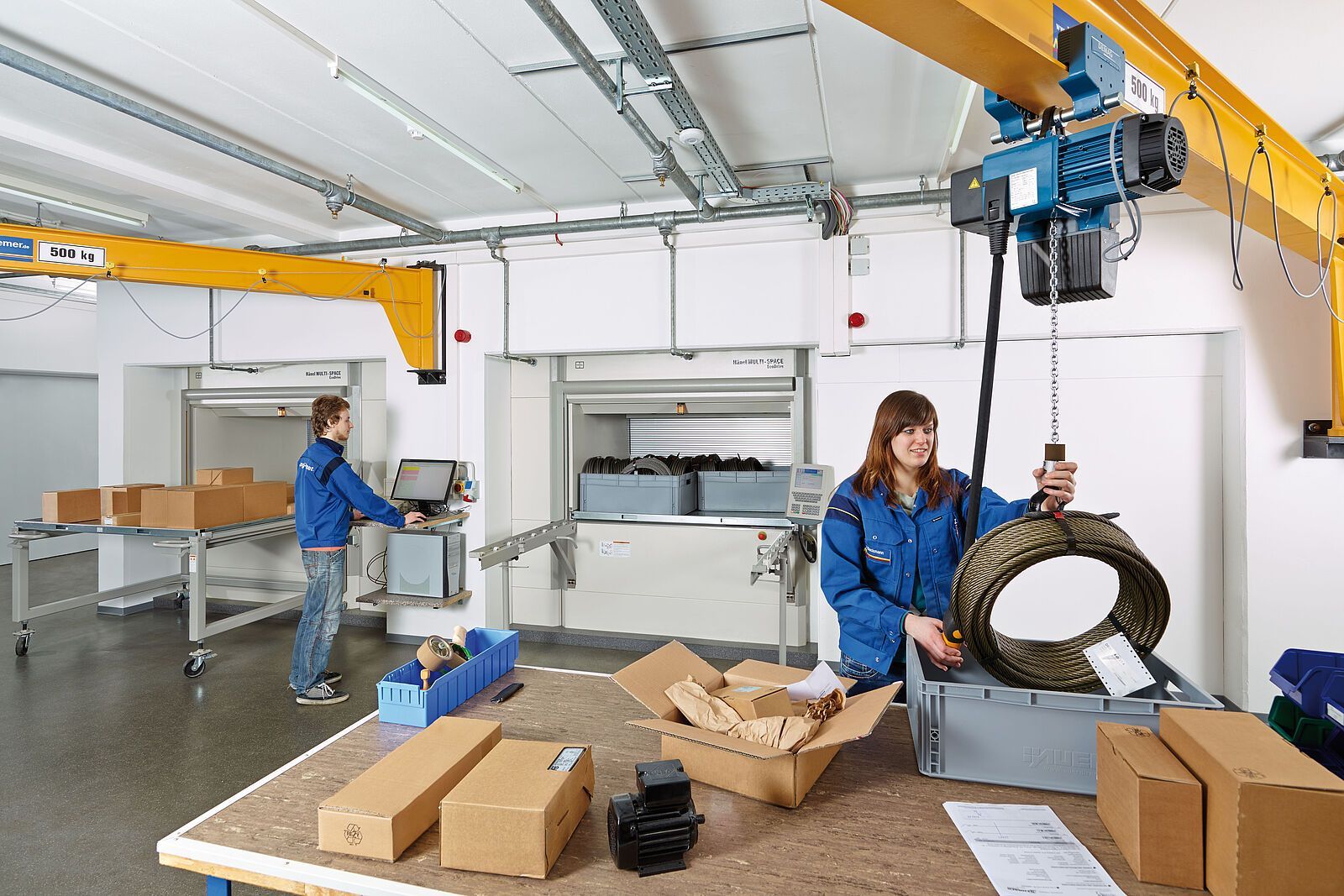 Magasin automatisé MULTI-SPACE® Hänel - Stockeur vertical 3D Lift pour optimisation et stockage dynamique_7