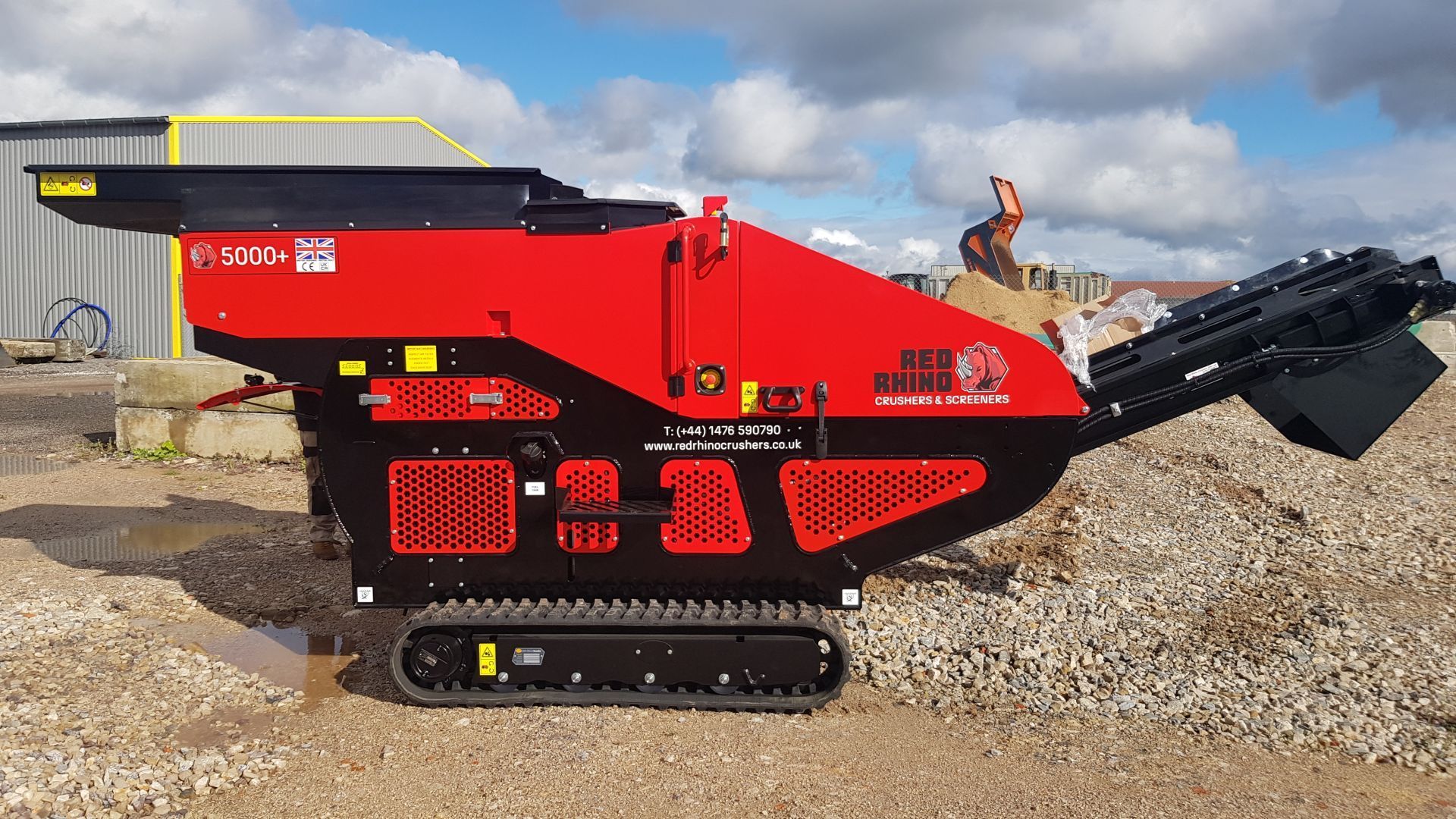 Mini concasseur de chantier très simple à utiliser  - 5000 Plus RED RHINO_7