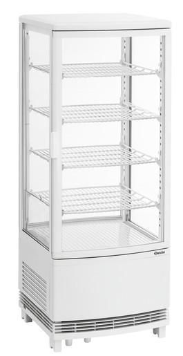 Mini vitrine réfrigérée 98L2T blanc 700498 Bartscher_7