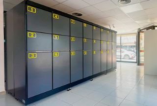 Casiers intelligents pour bagages et valises - H60 | Grand - Spacieux et polyvalent pour grandes valises_7