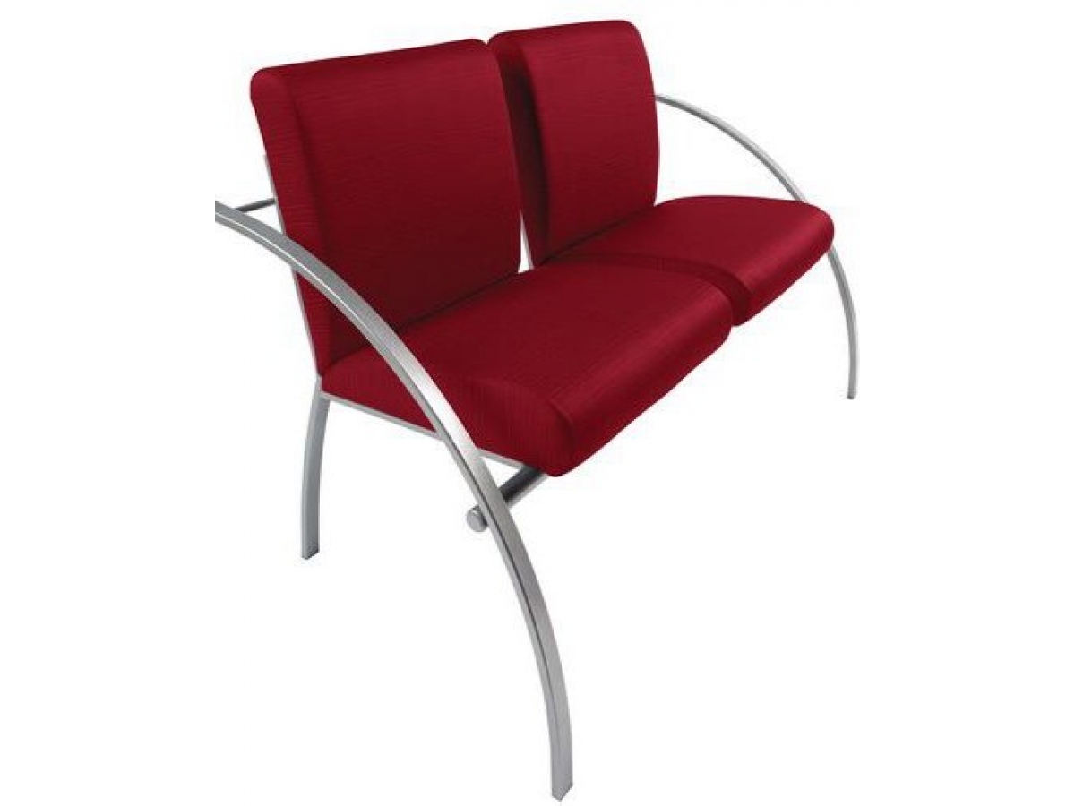 Fauteuil d'accueil tendance EVA - conception élégante, intemporelle et confortable - 1 ou 2 places_7